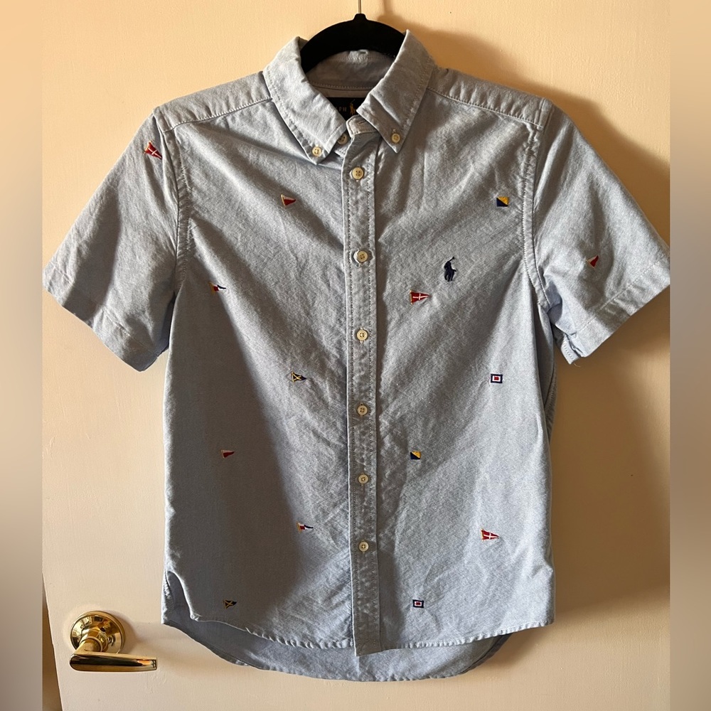 Ralph Lauren Nautical Flag Button Down